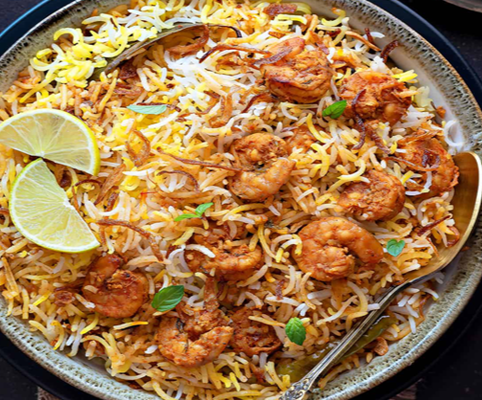 Jhinga Biryani